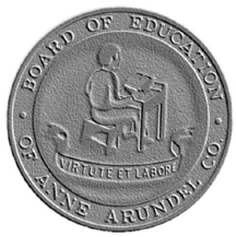 Board of Education of Anne Arundel Co Seal
